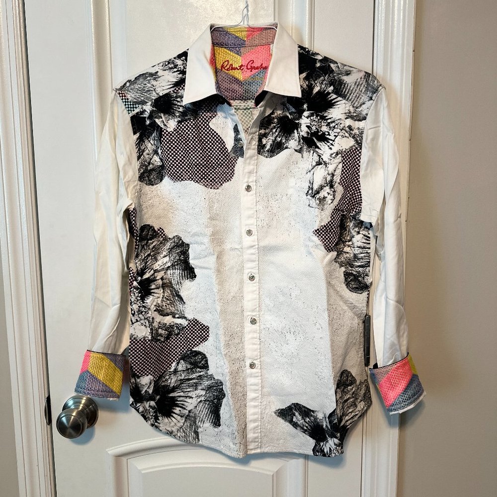 Robert Graham Limited Edition men's button-down shirt